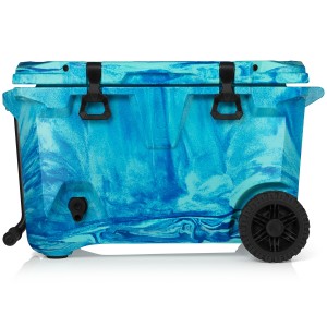 Bru Mate BrüTank 55-Quart Rolling Cooler Blue | UAE_BRU85723