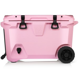 Bru Mate BrüTank 55-Quart Rolling Cooler Pink | UAE_BRU99184